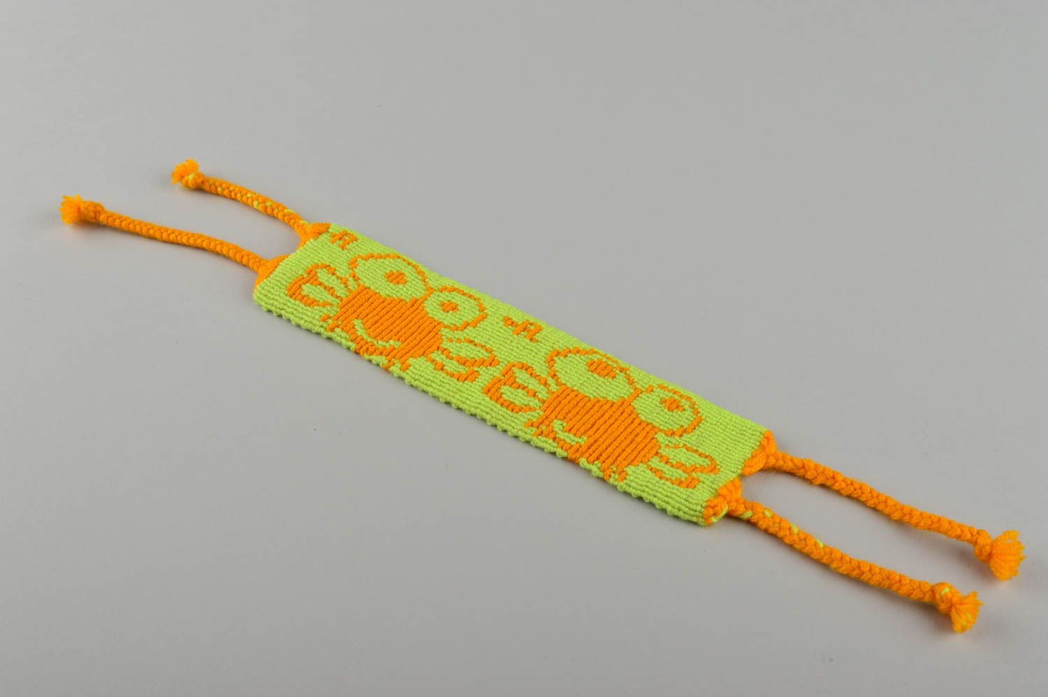 Unusual handmade woven bracelet textile bracelet designs fashion trends photo 1