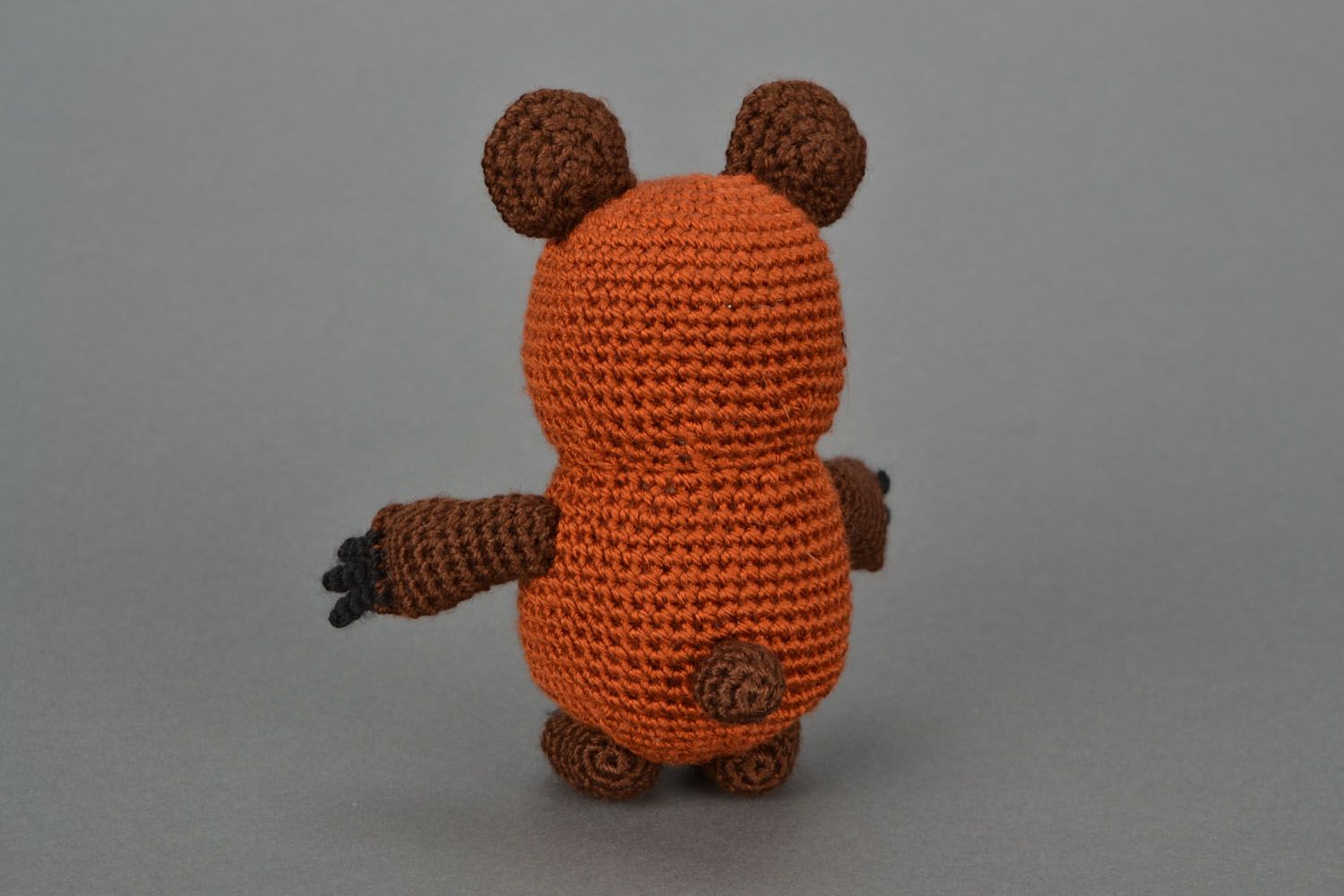 Jouet tricot au crochet Petit Ourson photo 5