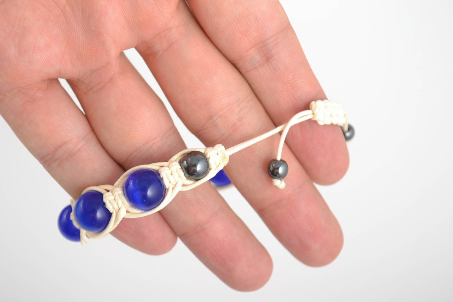 Stylish handmade wrist bracelet designs beaded gemstone bracelet gifts for her photo 5