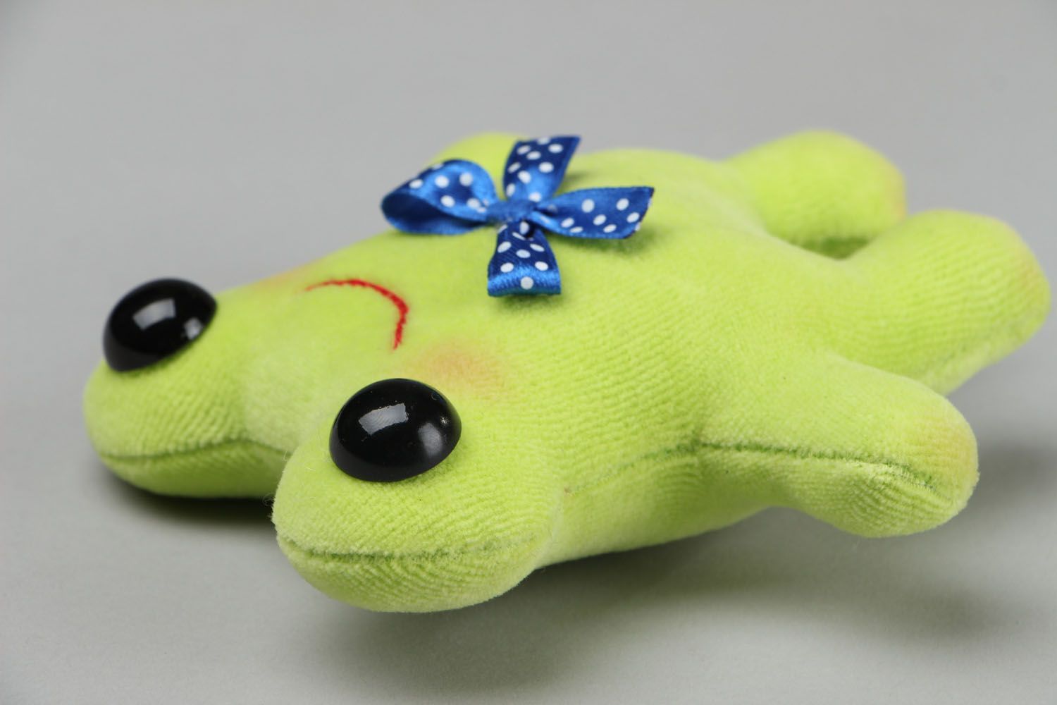 Soft fabric toy Frog photo 3