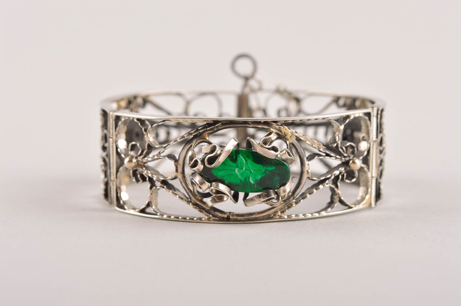 Designer handmade bracelet beautiful unusual jewelry stylish accessories photo 3