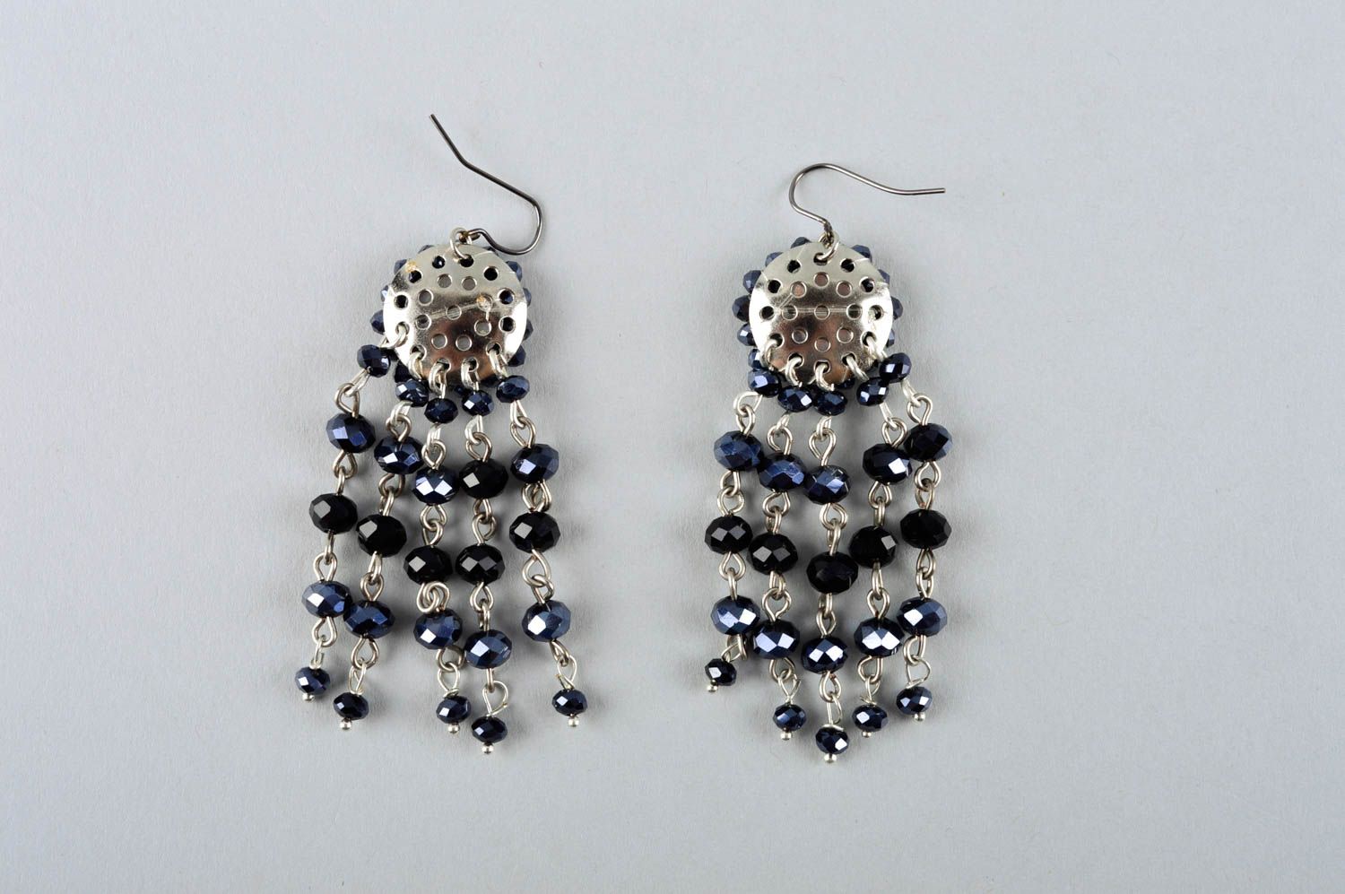 Homemade jewelry dangling earrings stylish earrings fashion accessories photo 6