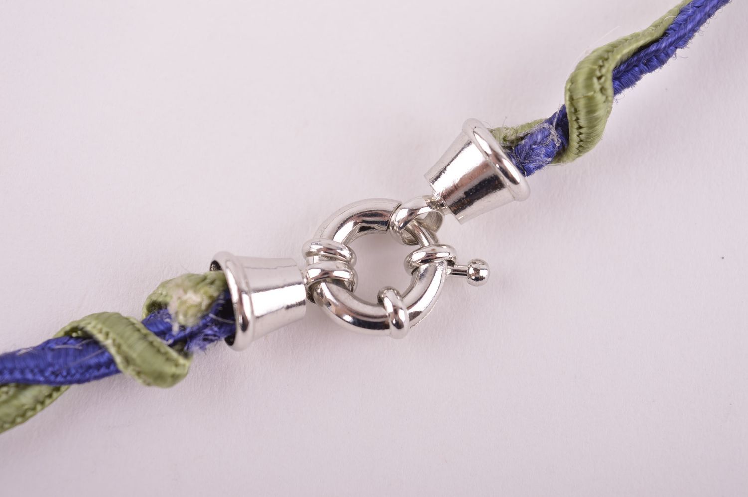 Soutache pendant handmade soutache pendant embroidered pendant with beads photo 5