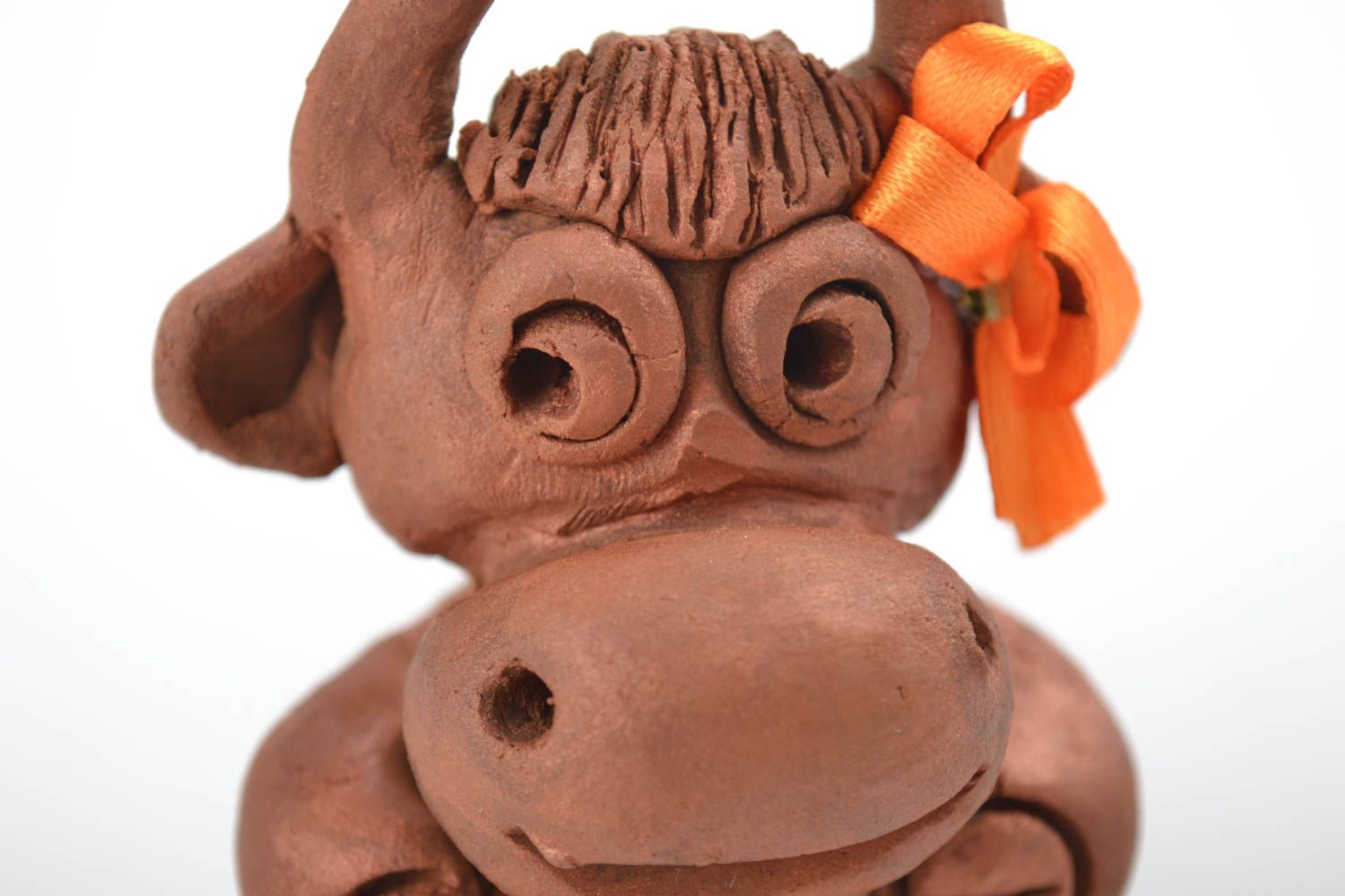 Ceramic figurine handmade animal figurines handmade home decor souvenir ideas photo 5