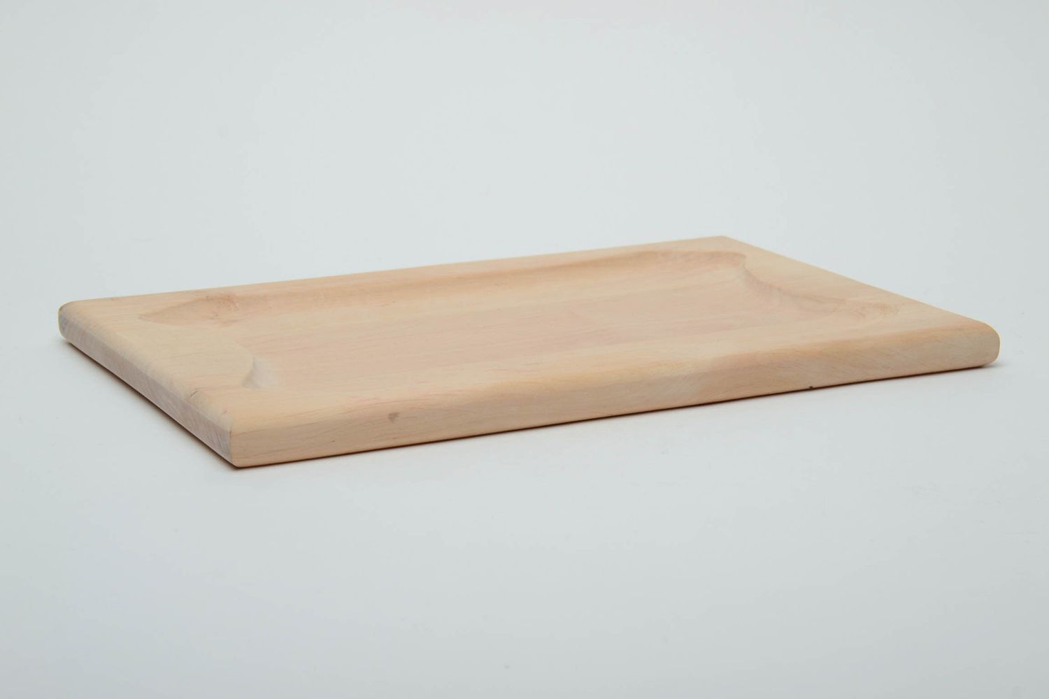 Alder wood blank tray photo 2