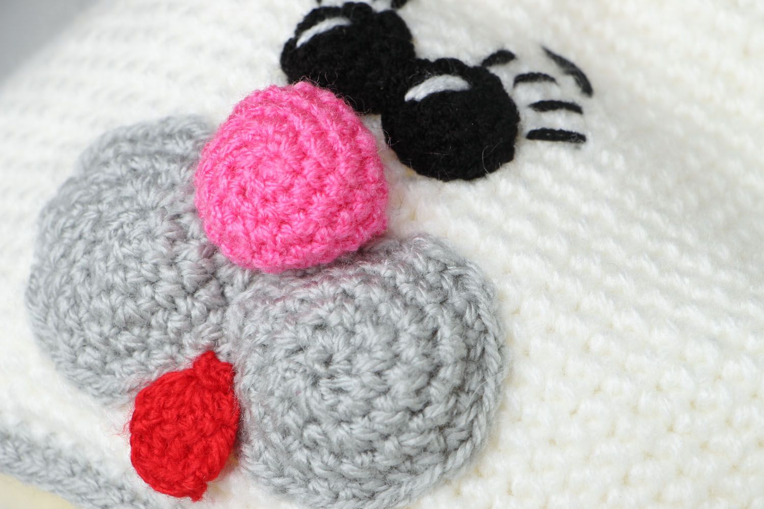 Crochet hat Rabbit photo 3