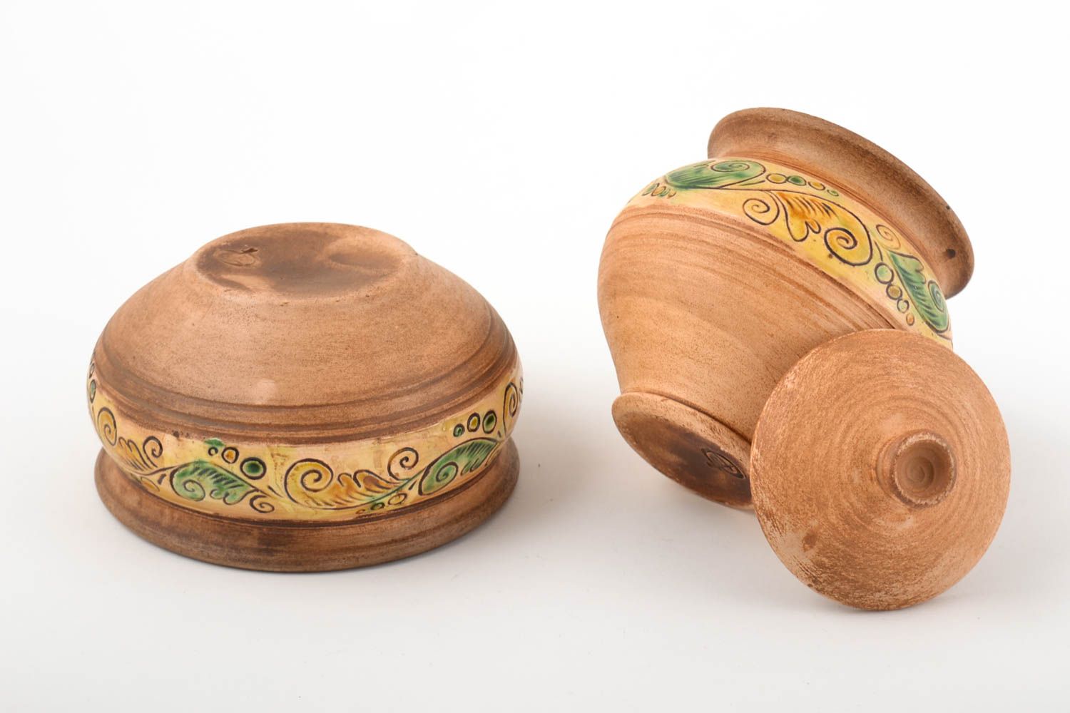 Handmade clay tableware decorative pottery kitchen utensils ceramic bowl photo 3