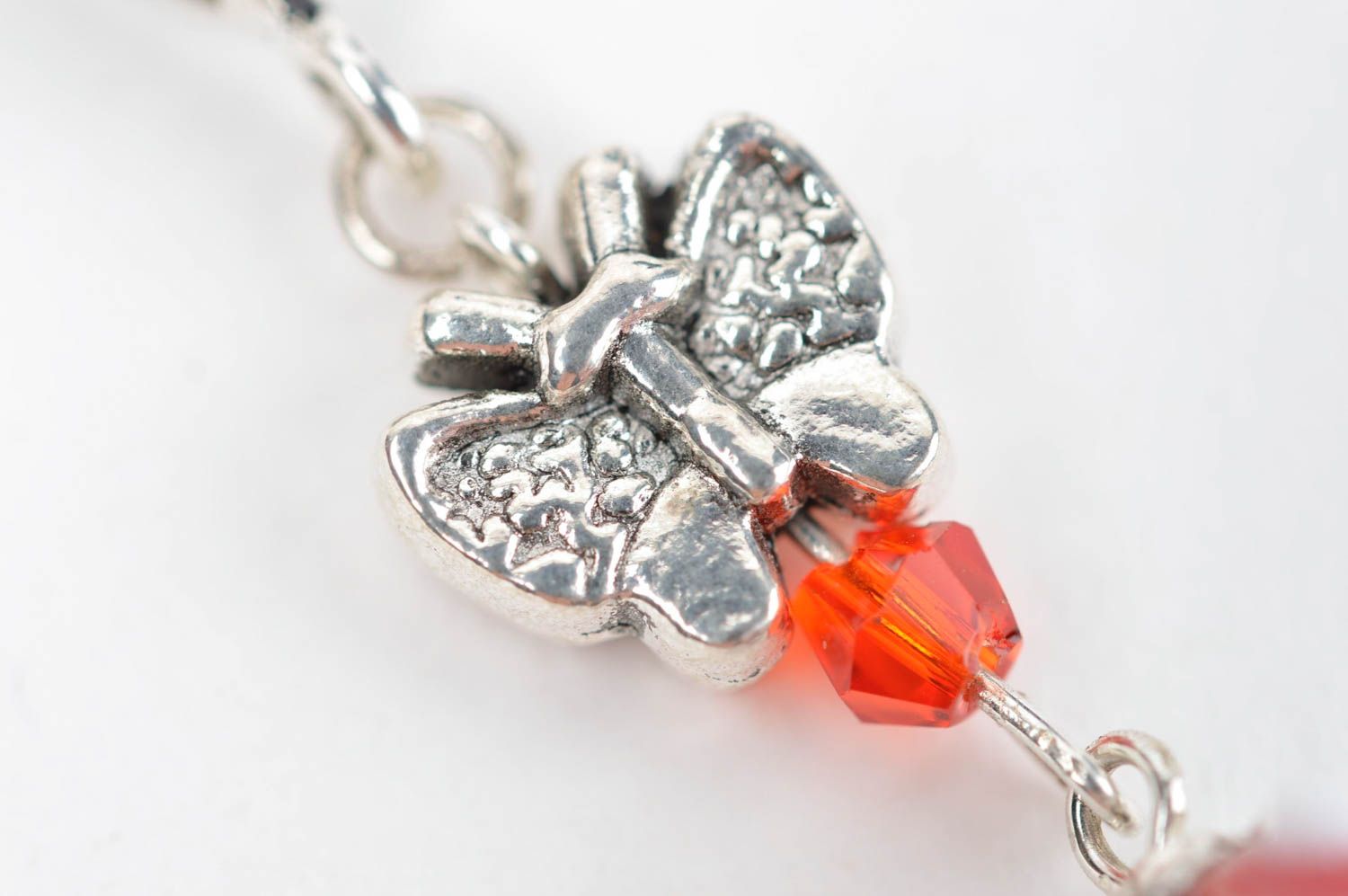 Beautiful handmade glass bead pendant designer pendant cool jewelry trends photo 5