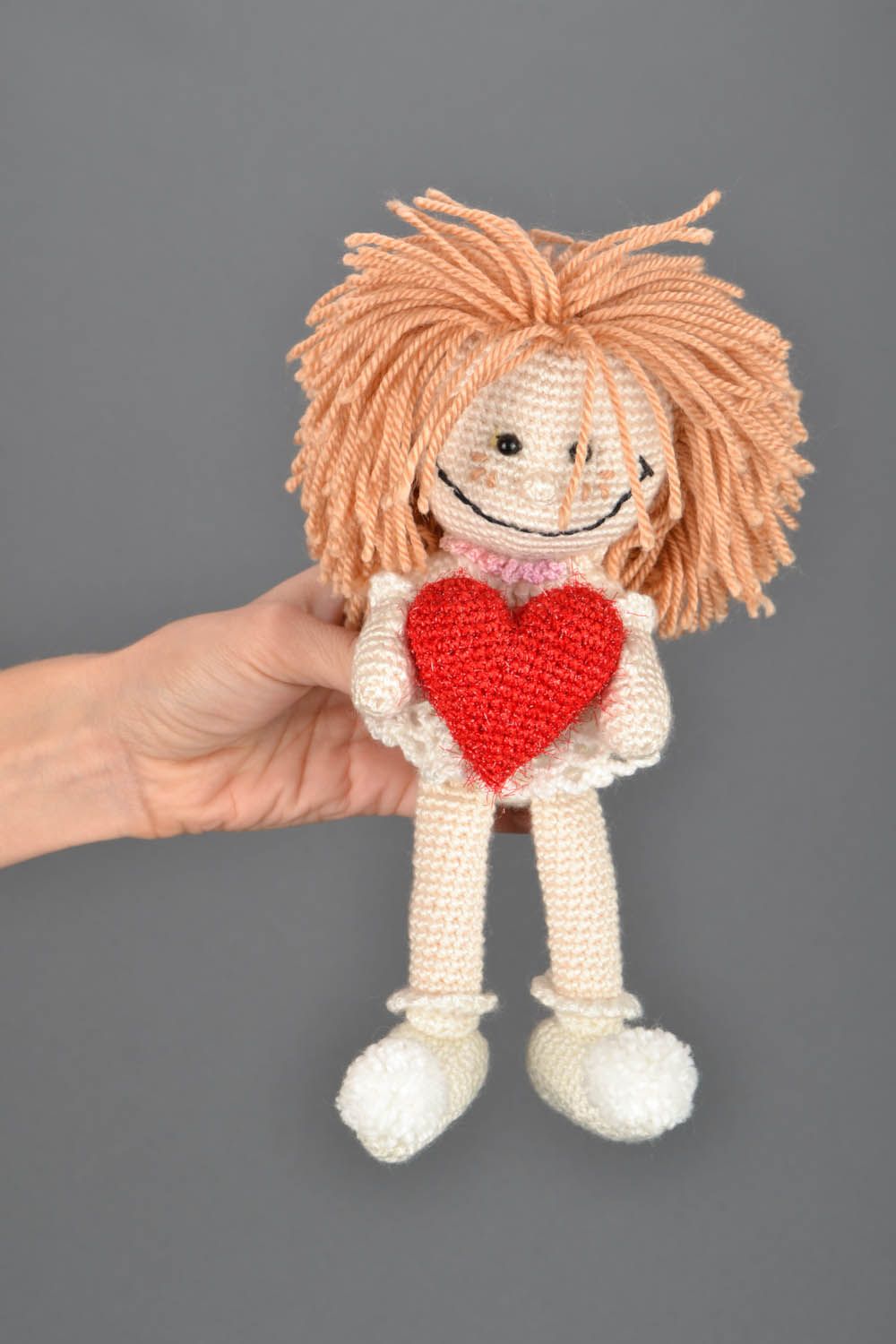 Soft crocheted doll photo 2