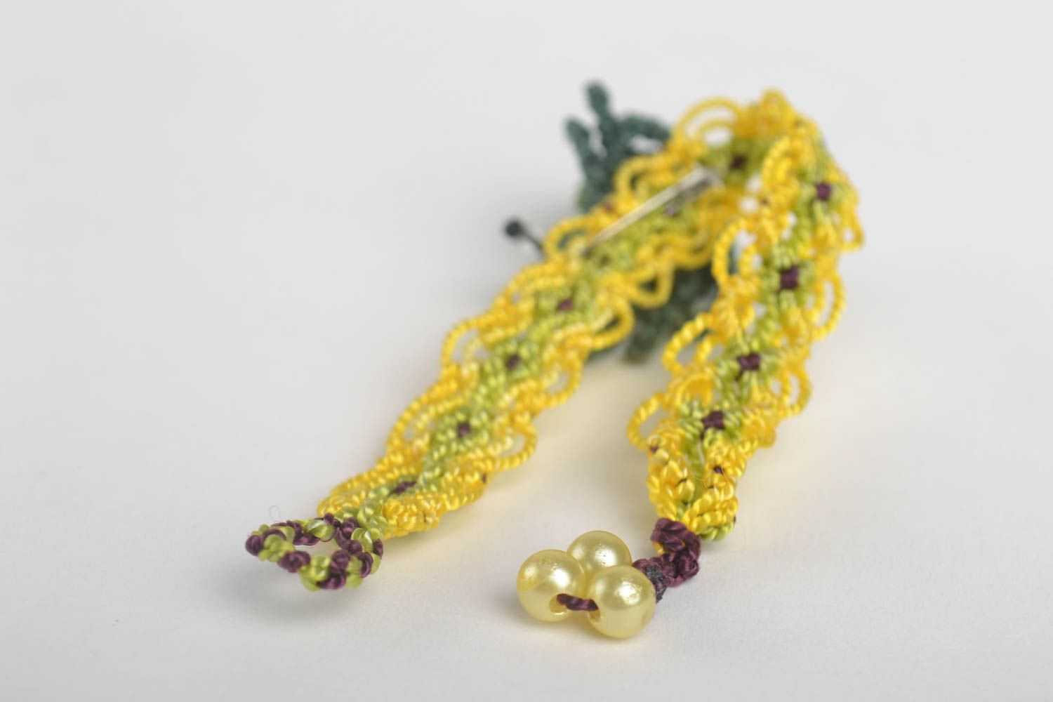 Handmade brooch handmade bracelet unusual jewelry designer accessory gift ideas photo 4