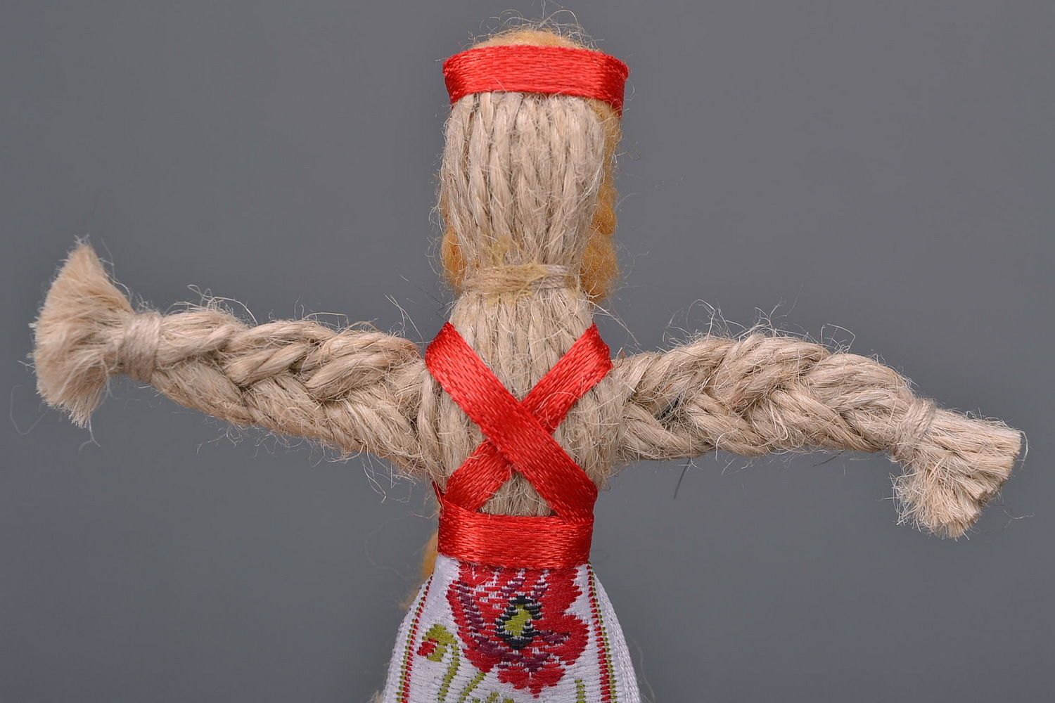 Ethnische Puppe Wesnjanka Mohnblume foto 4