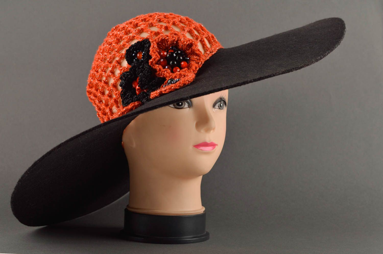 Handmade designer hat designer hat for women fashion accessories gifts for girls photo 2