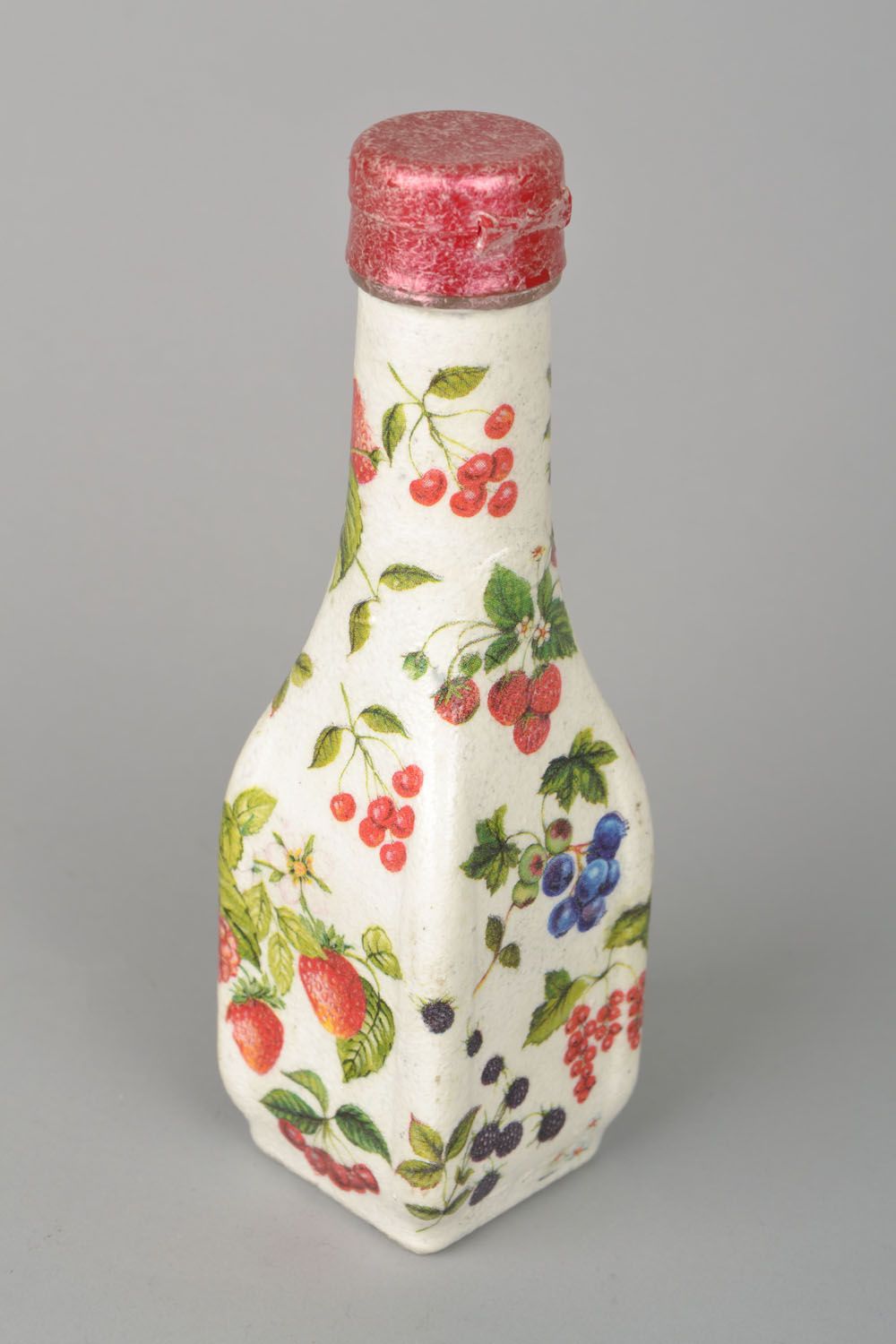 Decorative bottle for vinegar photo 3