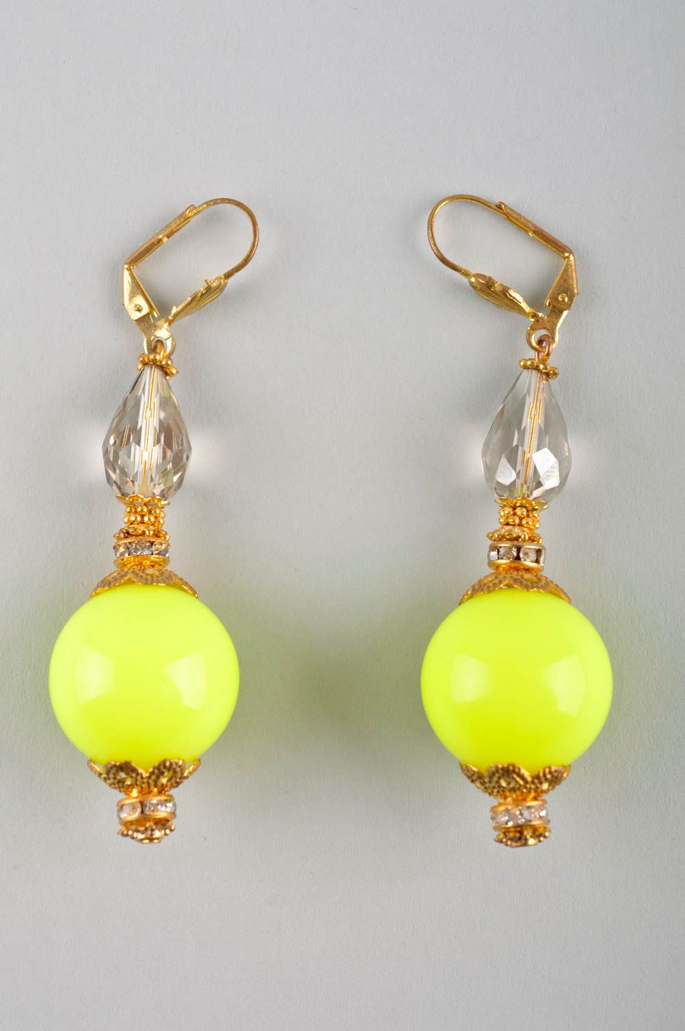 Fashion jewelry handcrafted earrings ball earrings designer earrings for women photo 3
