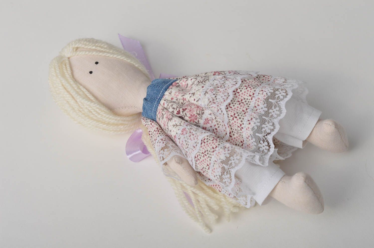 Кукла ручной работы авторская кукла интерьерная тряпичная кукла красивая фото 2