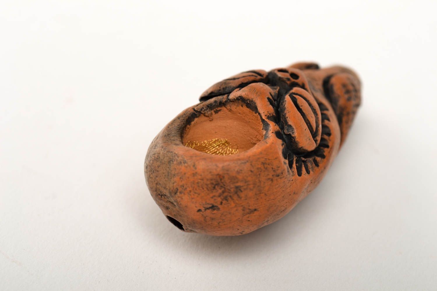 Kleine Tabakpfeifen handgefertgit Keramik Handarbeit Geschenk für Männer foto 3