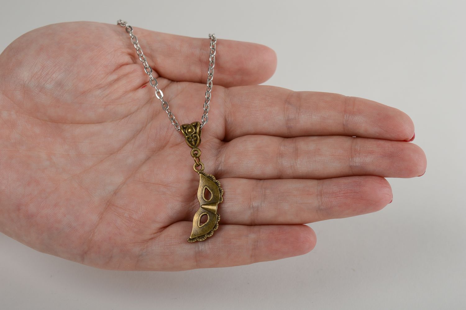 Handmade trendy pendant metal jewelry metal pendant stylish gift for friend photo 5