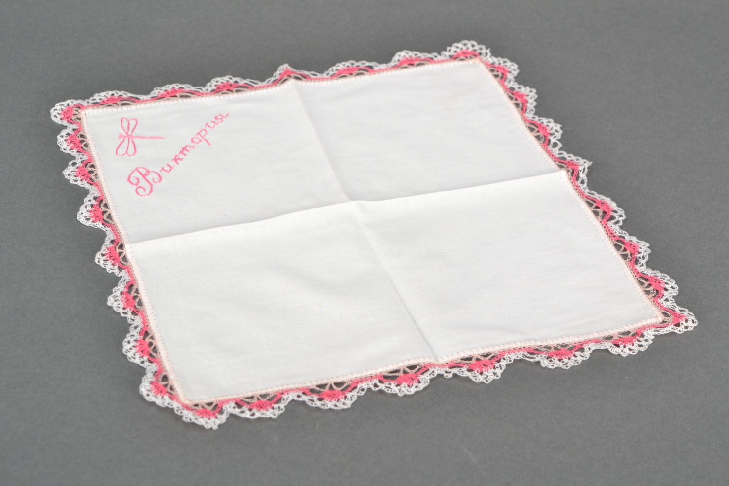 Personalized handkerchief photo 1