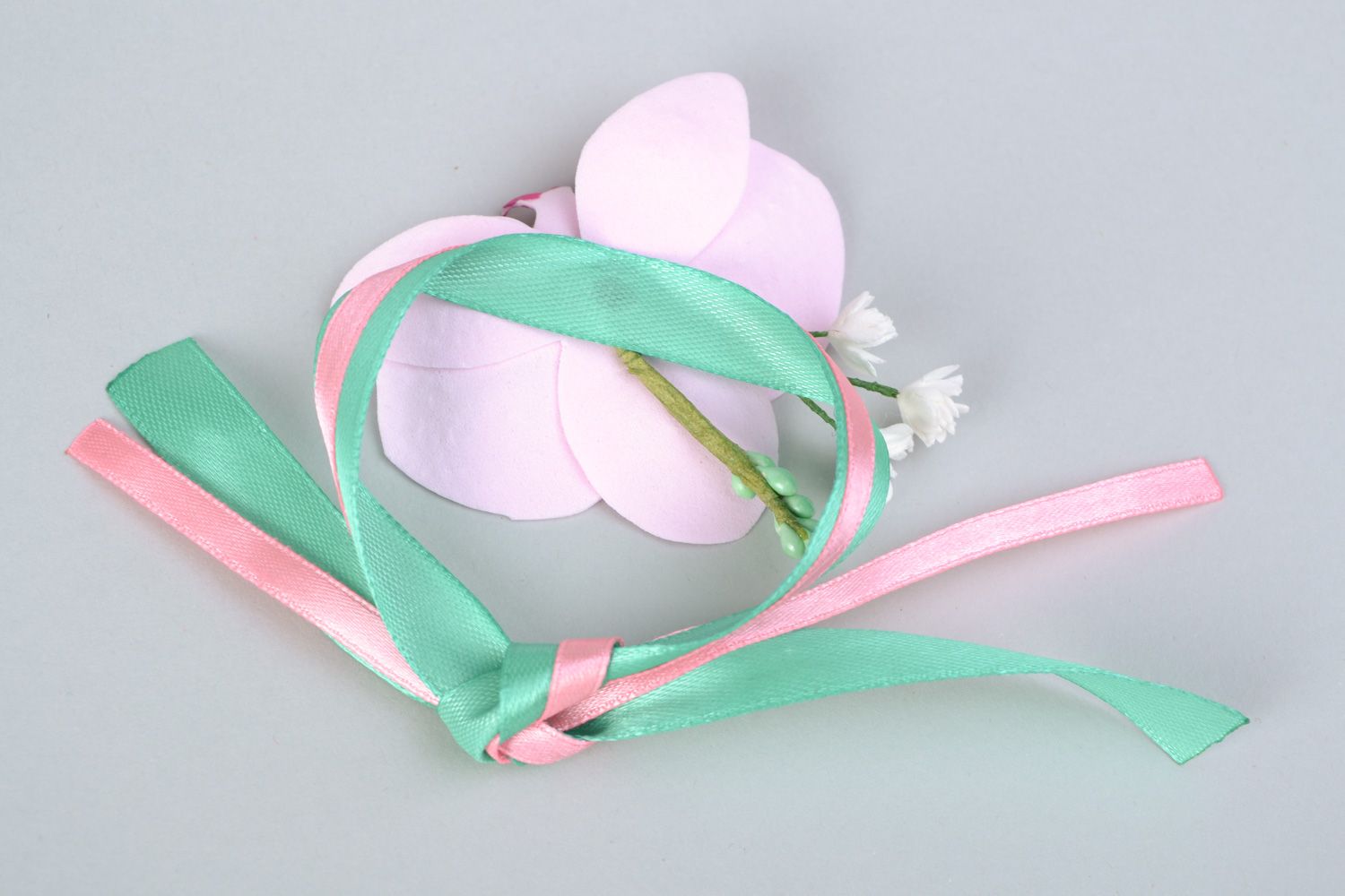 Handmade bracelet designer accessory for wedding flower boutonniere gift ideas photo 5