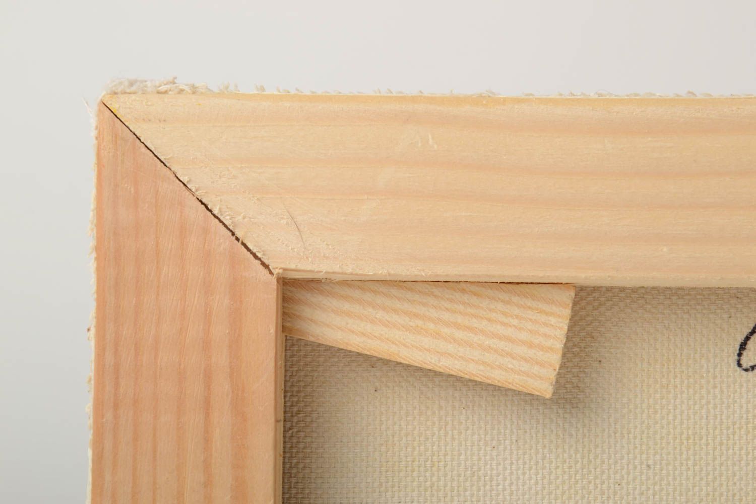 Cuadro moderno pintado al óleo sobre lienzo de lino artesanal Pareja enamorada  foto 5