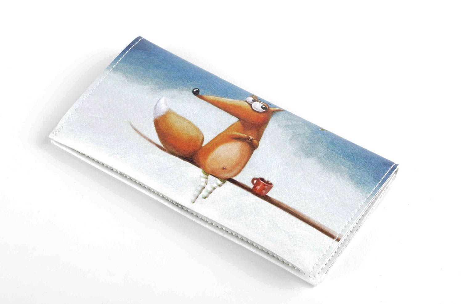 Accessoire für Frauen handmade Geldbörse aus Leder Portemonnaie Damen schön foto 2