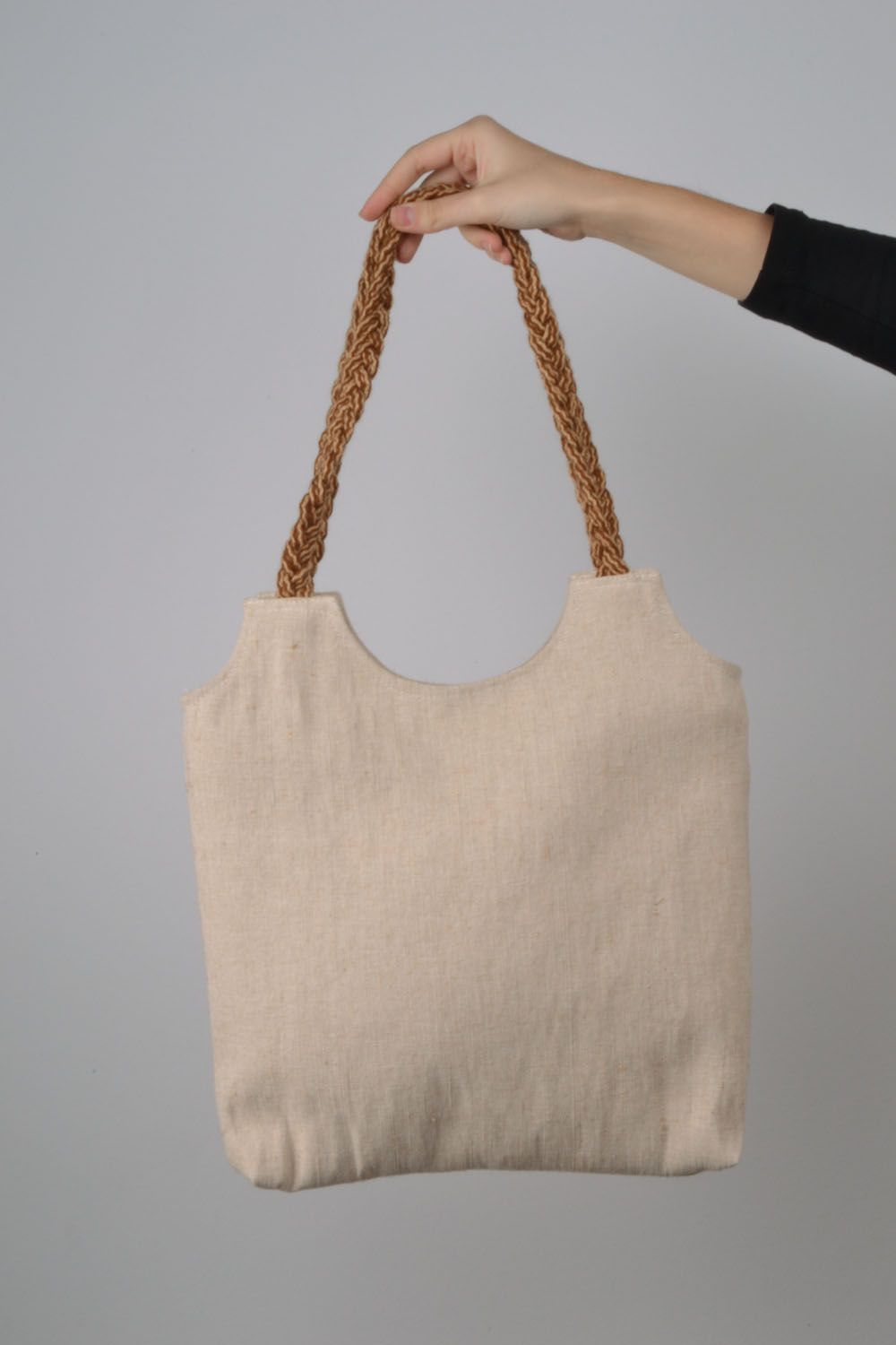 Textile bag in eco style photo 3