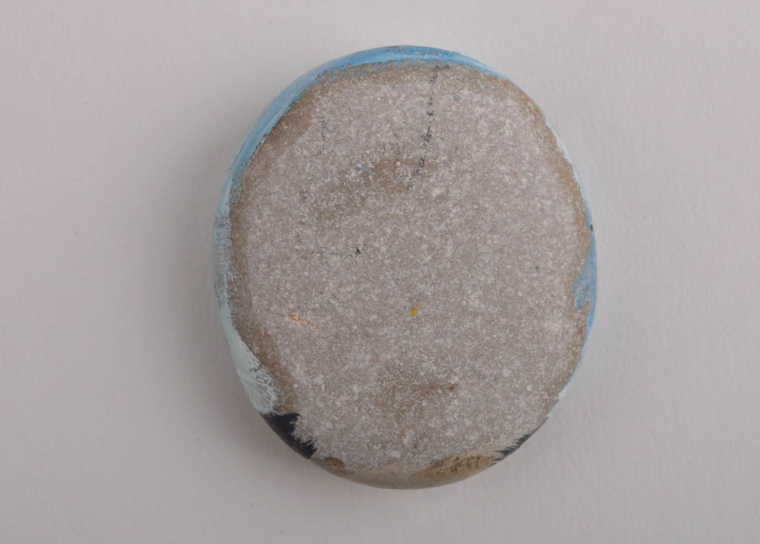 Раскрашенный камень ручной работы декор для дома морской камень сувенирный фото 5