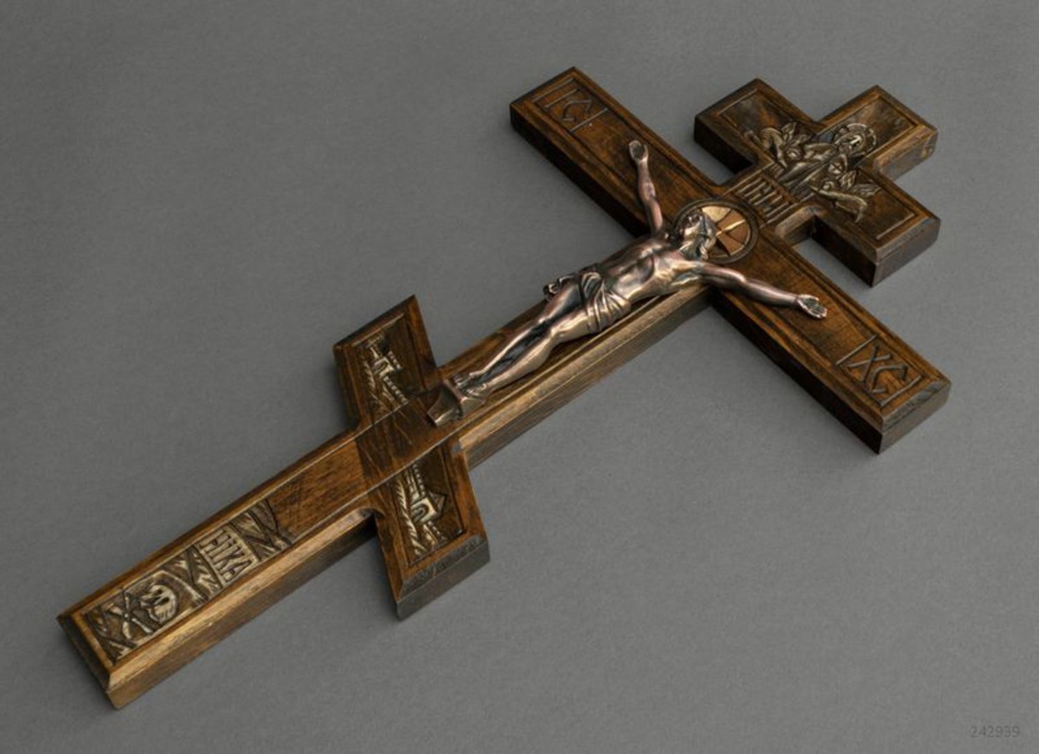 Православный настенный крест  фото 1