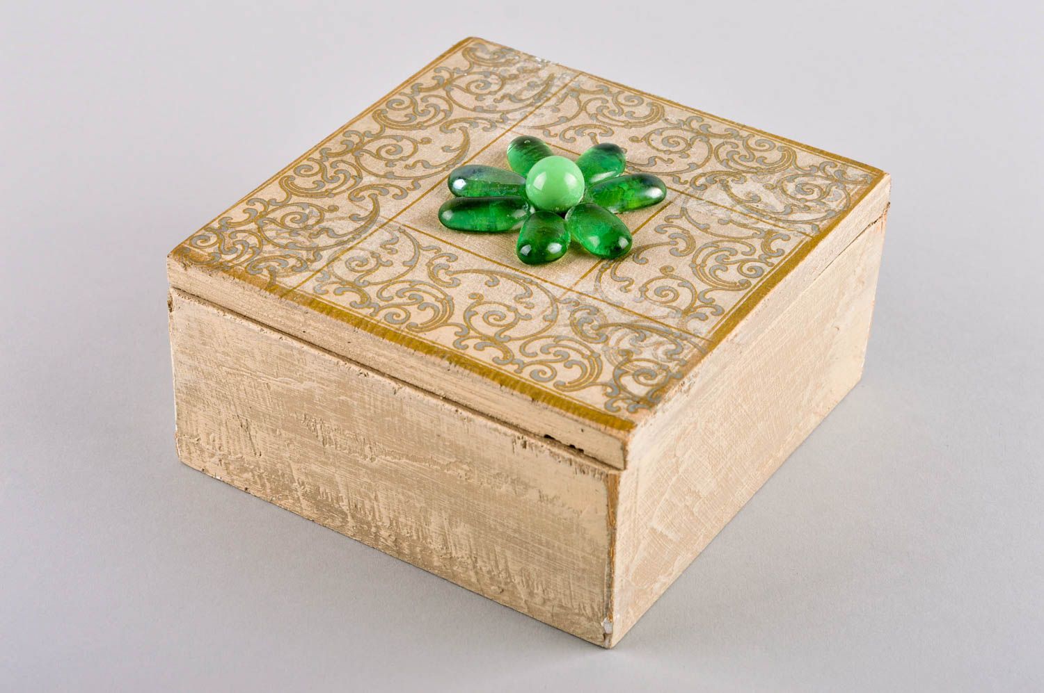 Stylish handmade jewelry box painted wooden box design room decor ideas photo 2