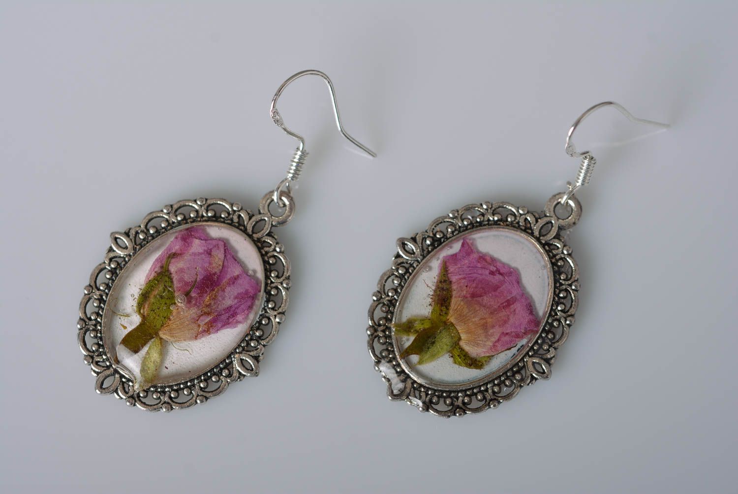 Botanic earrings handmade jewelry dangling earrings accessories for girls photo 5