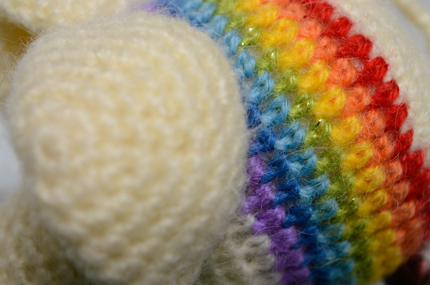 Peluche tricotée au crochet faite main photo 5