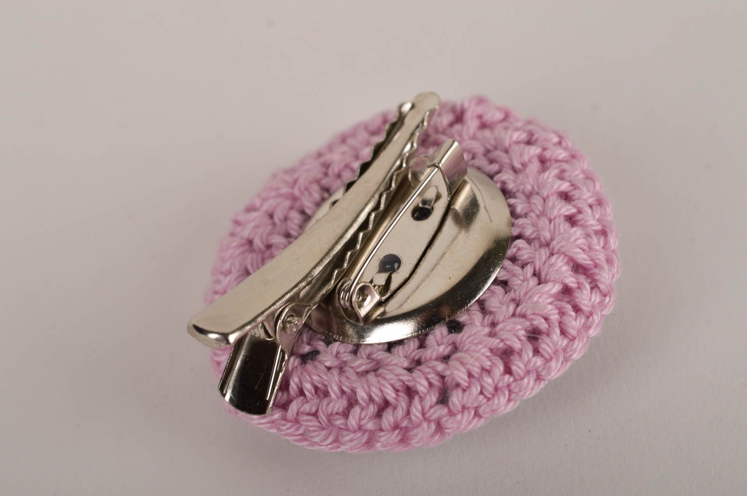 Stylish handmade hair clip flower brooch jewelry costume jewelry designs photo 5