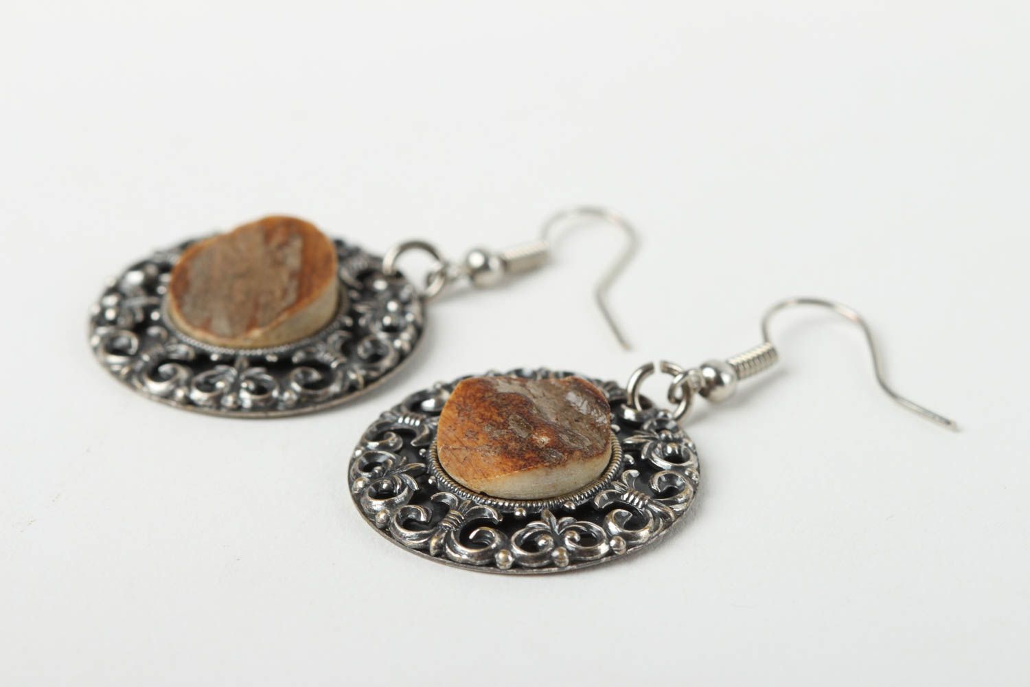 Handmade designer earrings stylish elegant jewelry designer earrings with charms photo 3