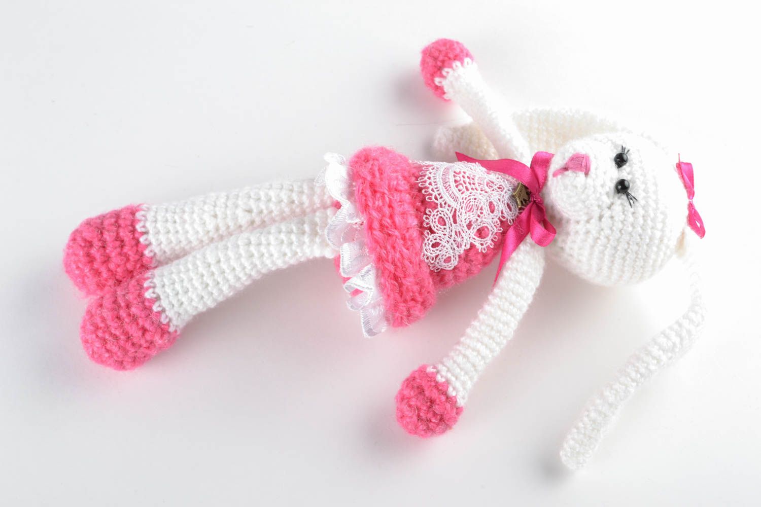 Soft crochet toy Bunny photo 3