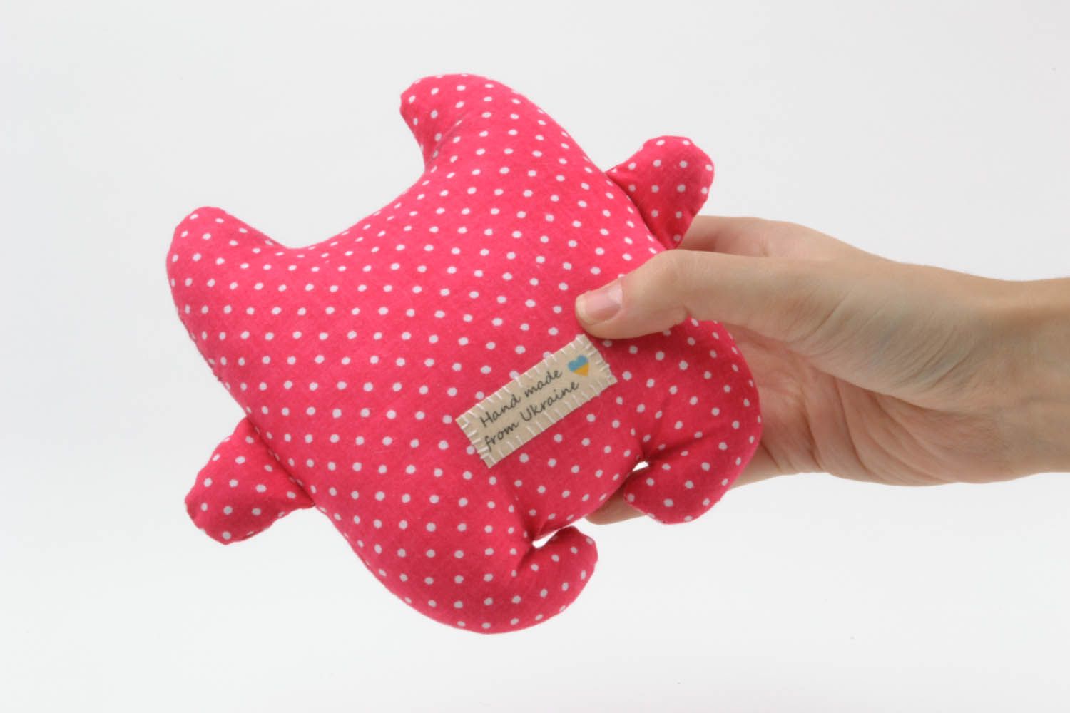 Soft toy Pink and Dotted photo 2