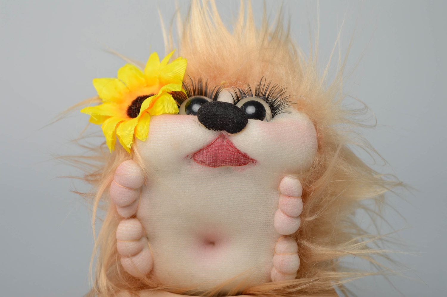 Soft sculpture toy Little Hedgehog photo 1