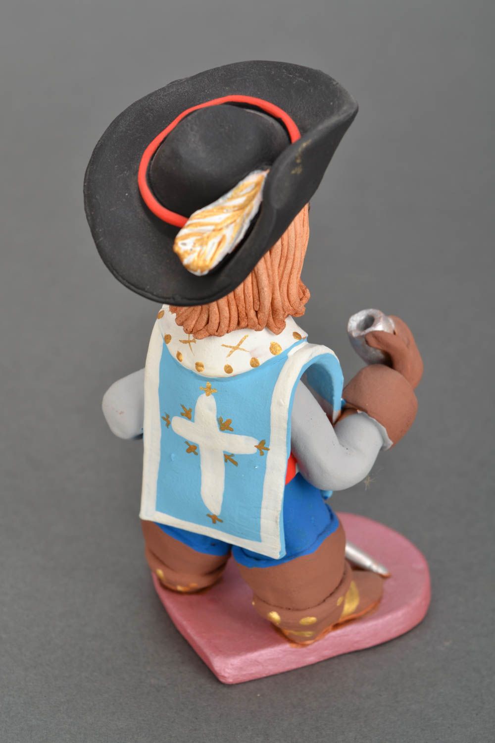 Ceramic figurine French Musketeer photo 4