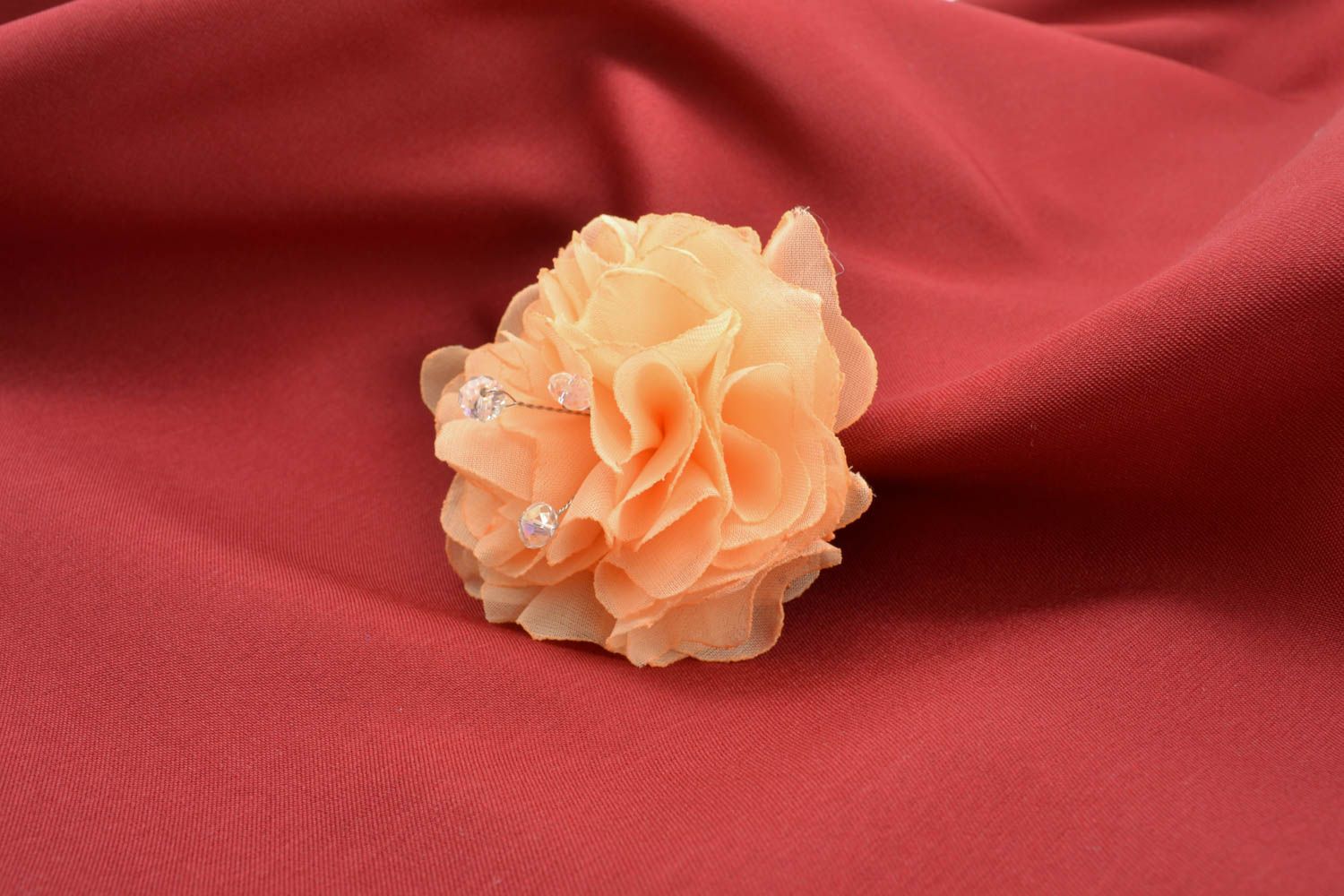 Chiffon hair clip photo 1