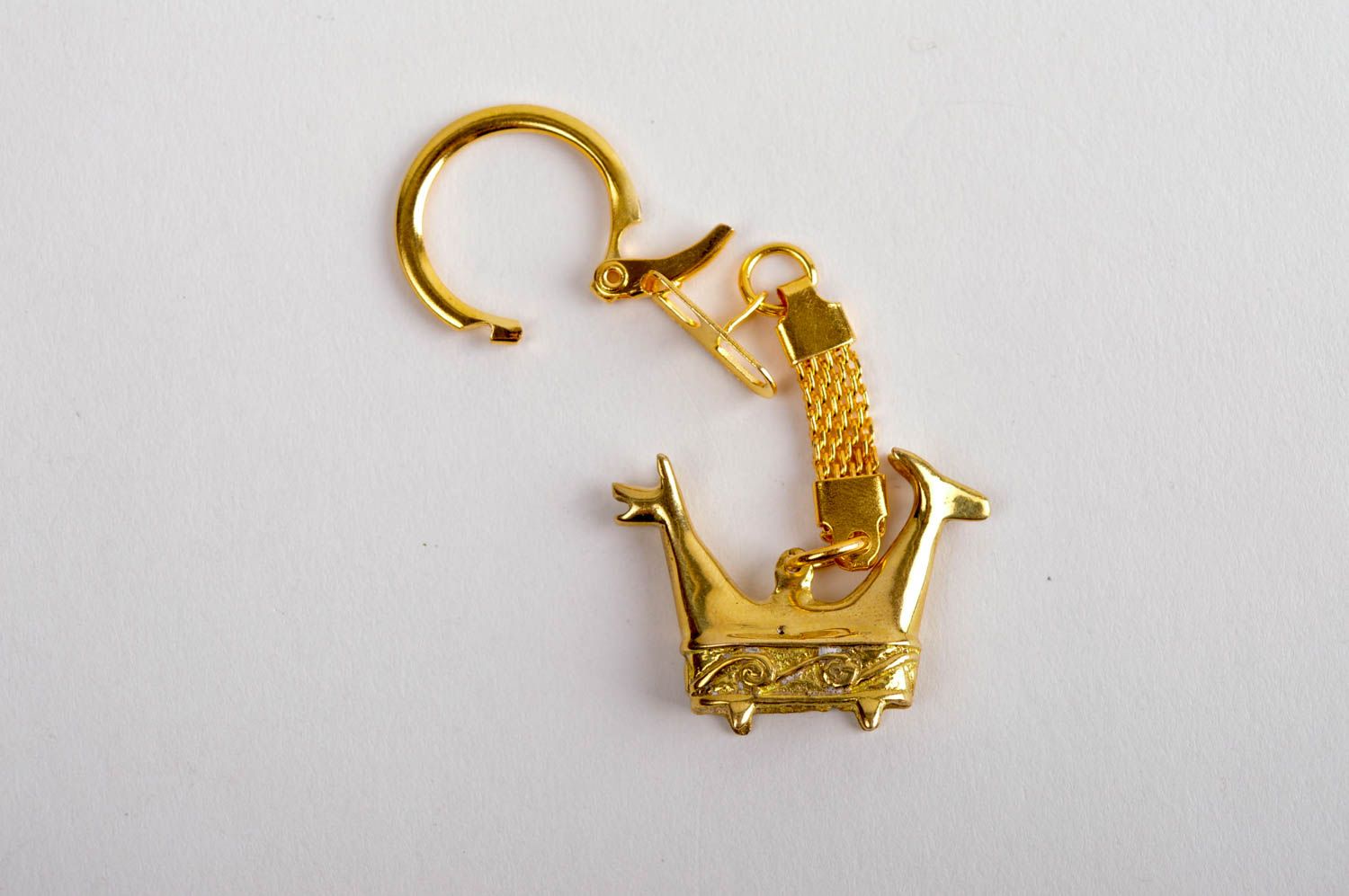 Designer Accessoire handmade Schlüsselanhänger aus Metall Schlüssel Schmuck  foto 4