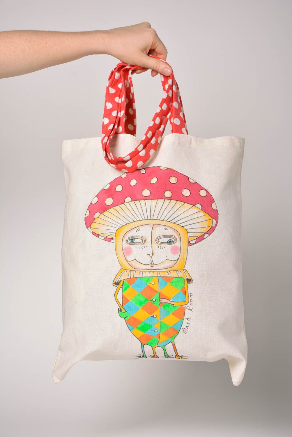 Handmade Stoff Tragetasche Designer Tasche Damen Accessoire Stoff Tasche Muster foto 4