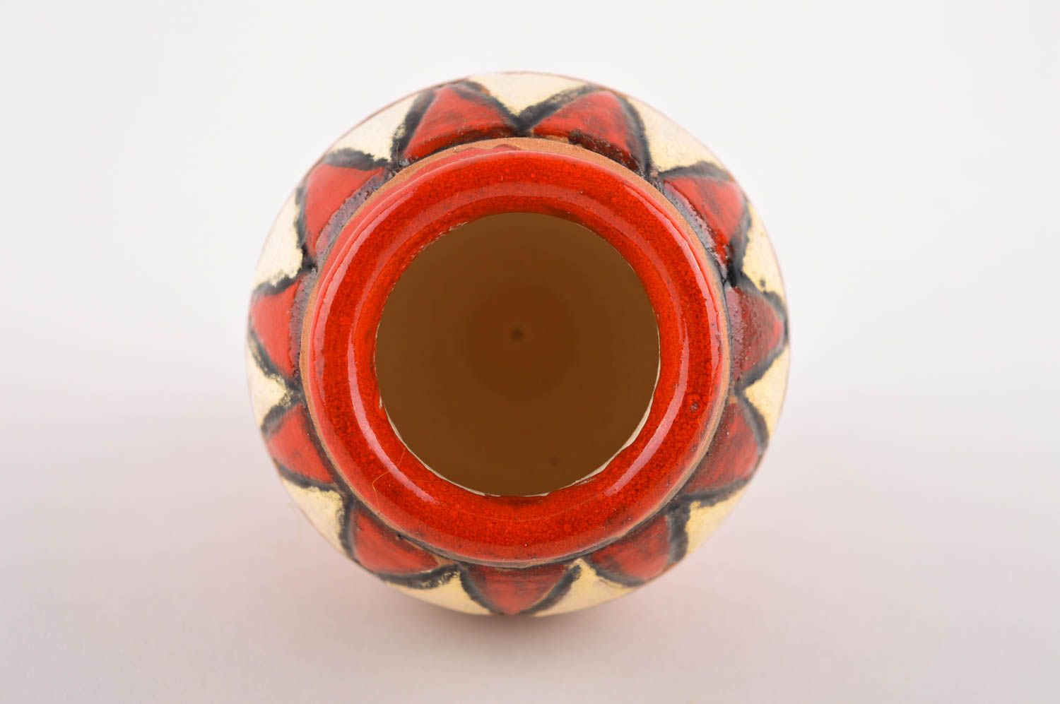 Jarro de cerámica artesanal utensilio de cocina decoración de interior foto 3