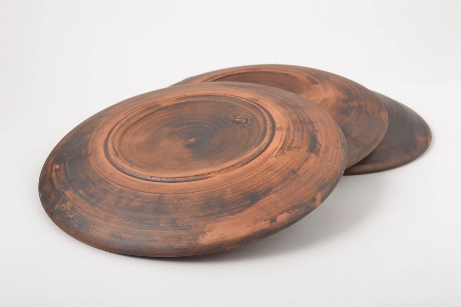 Platos de cerámica hechos a mano vajillas modernas utensilios de cocina foto 5
