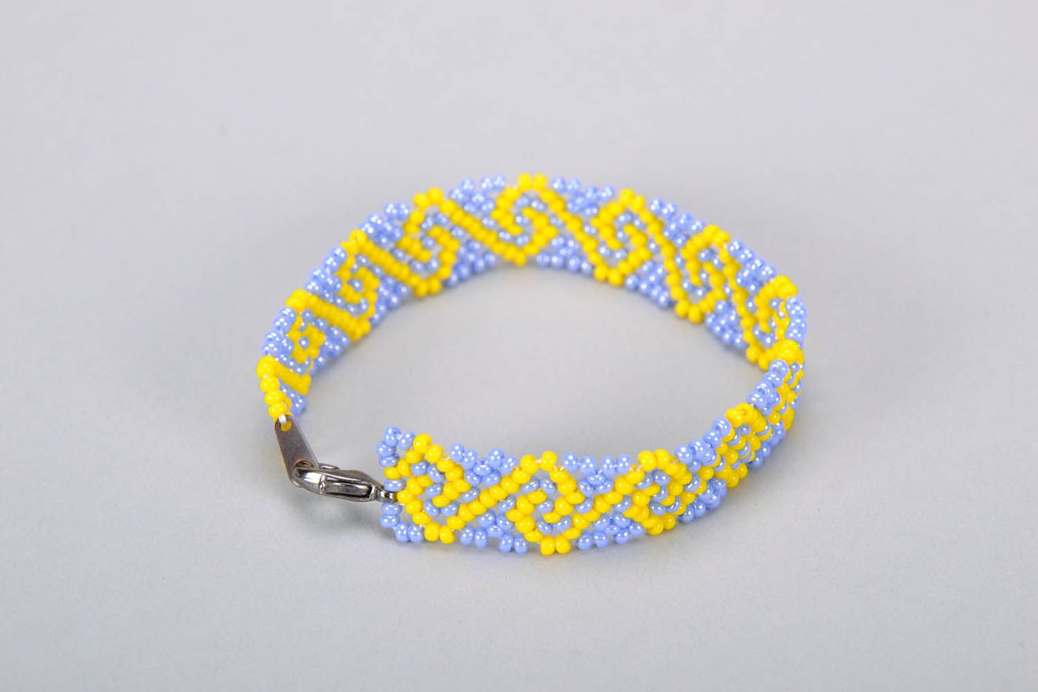Czech beaded bracelet photo 2