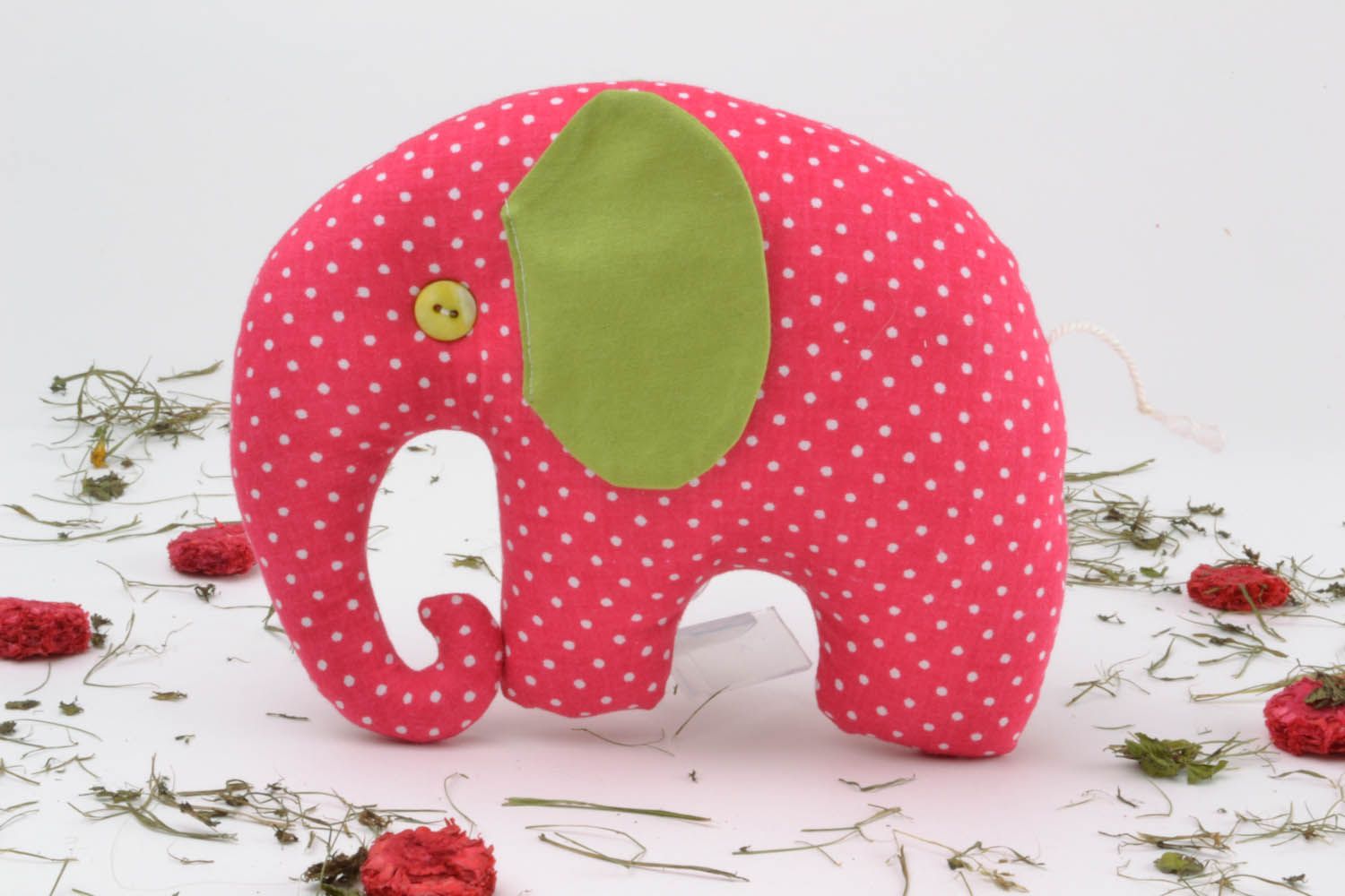 Soft toy Polka Dot Elephant photo 1