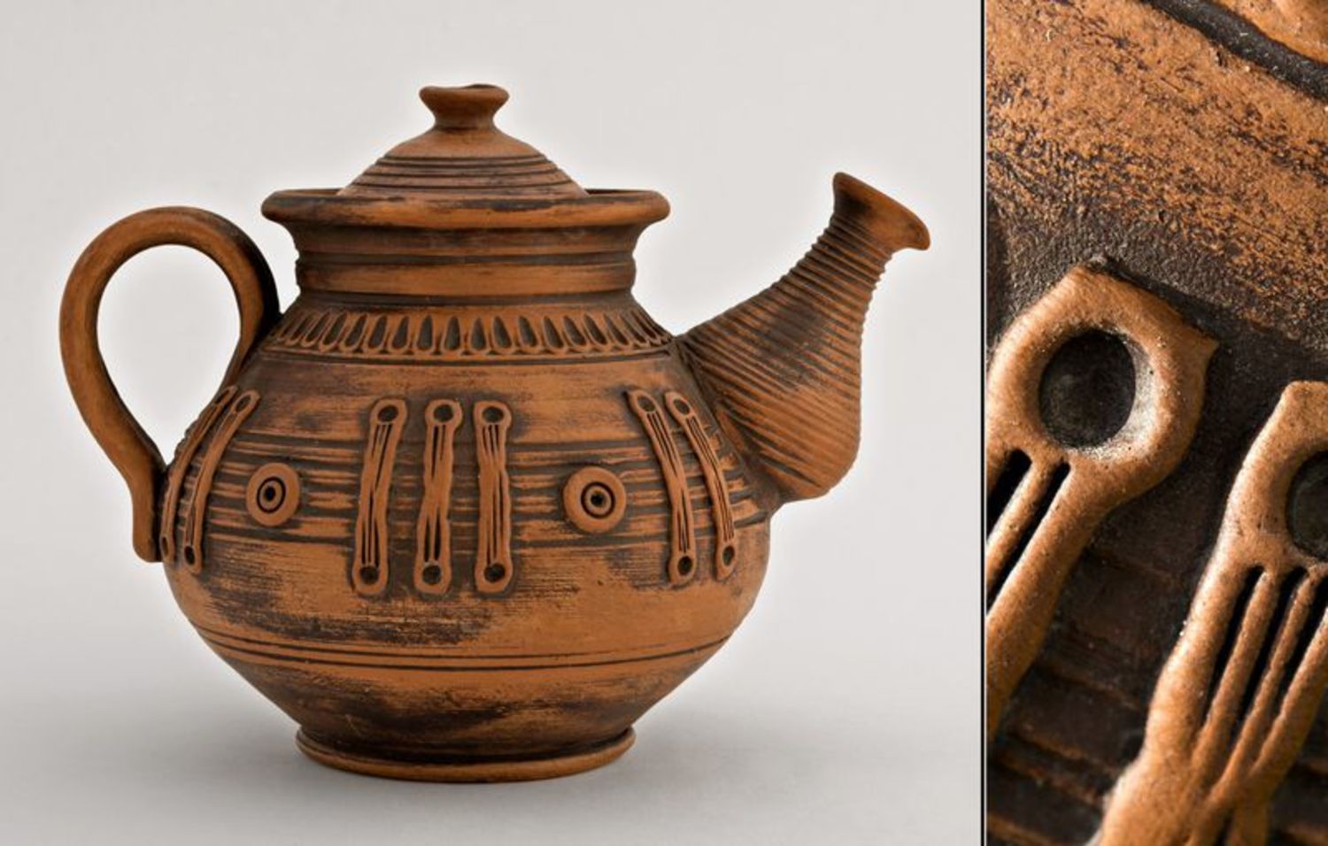Ceramic teapot for 1 liter photo 3