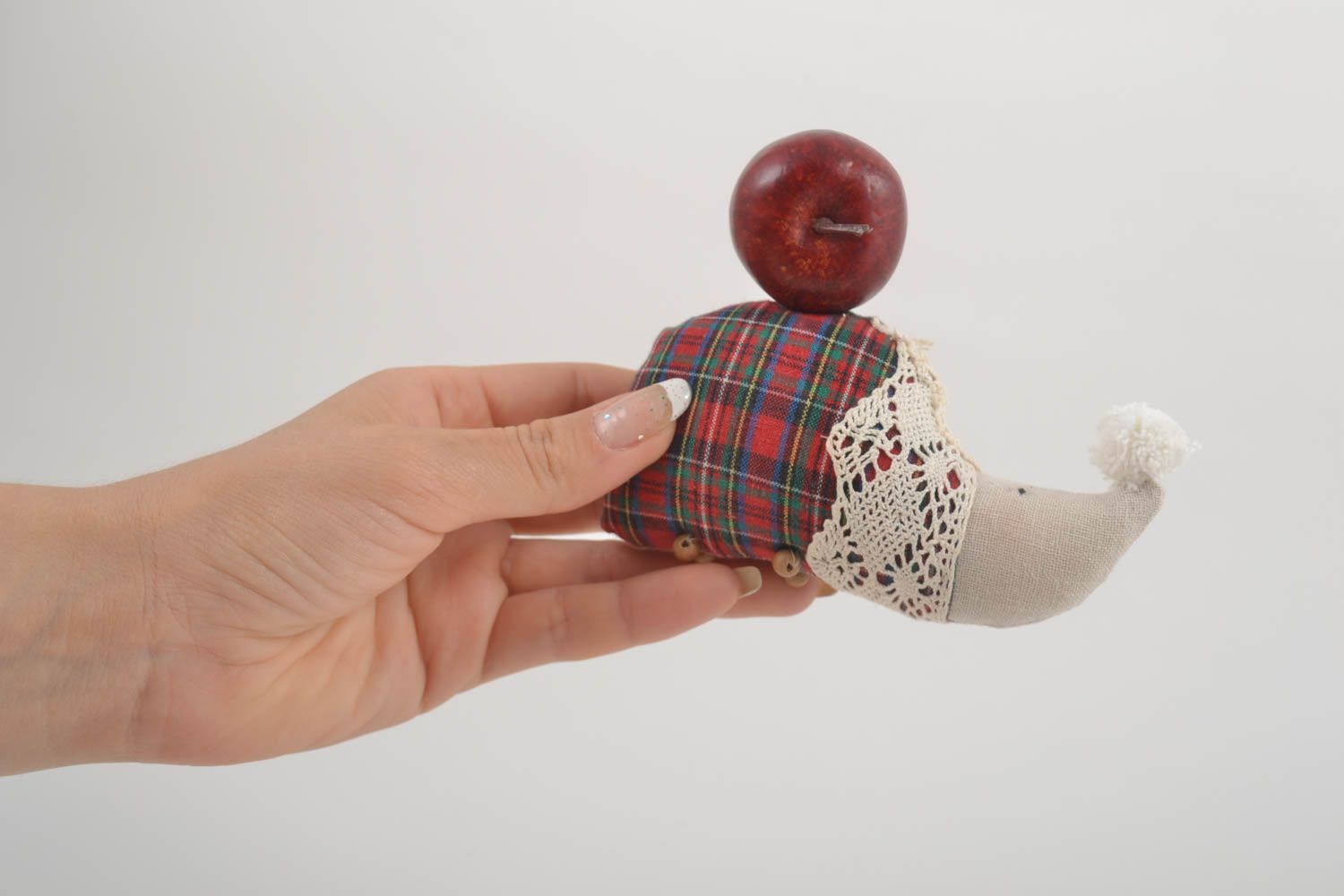 Muñeco de peluche erizo hecho a mano juguete infantil artesanal regalo original foto 5