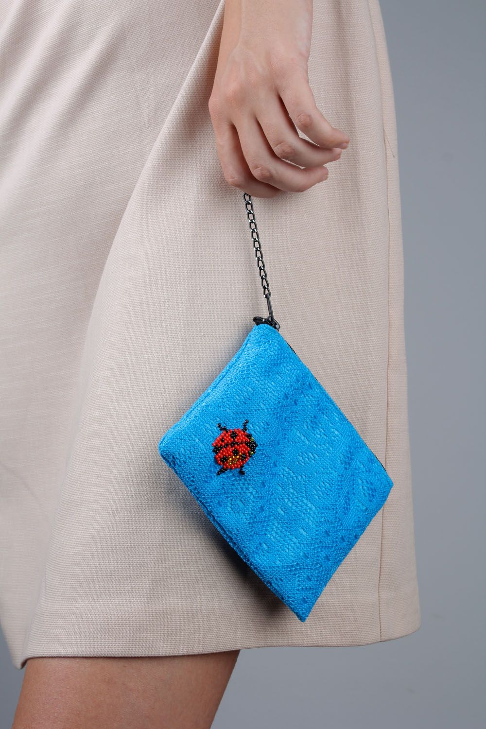 Fabric women's purse photo 1