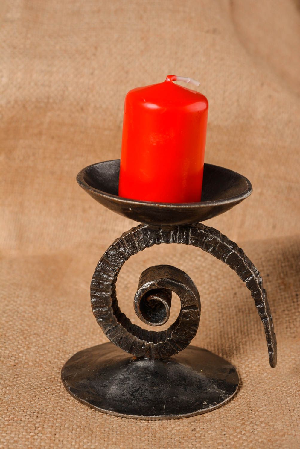 Handmade Kerzenständer Teelicht Kerzenständer Schmiedeeisen Designer Accessoire foto 1