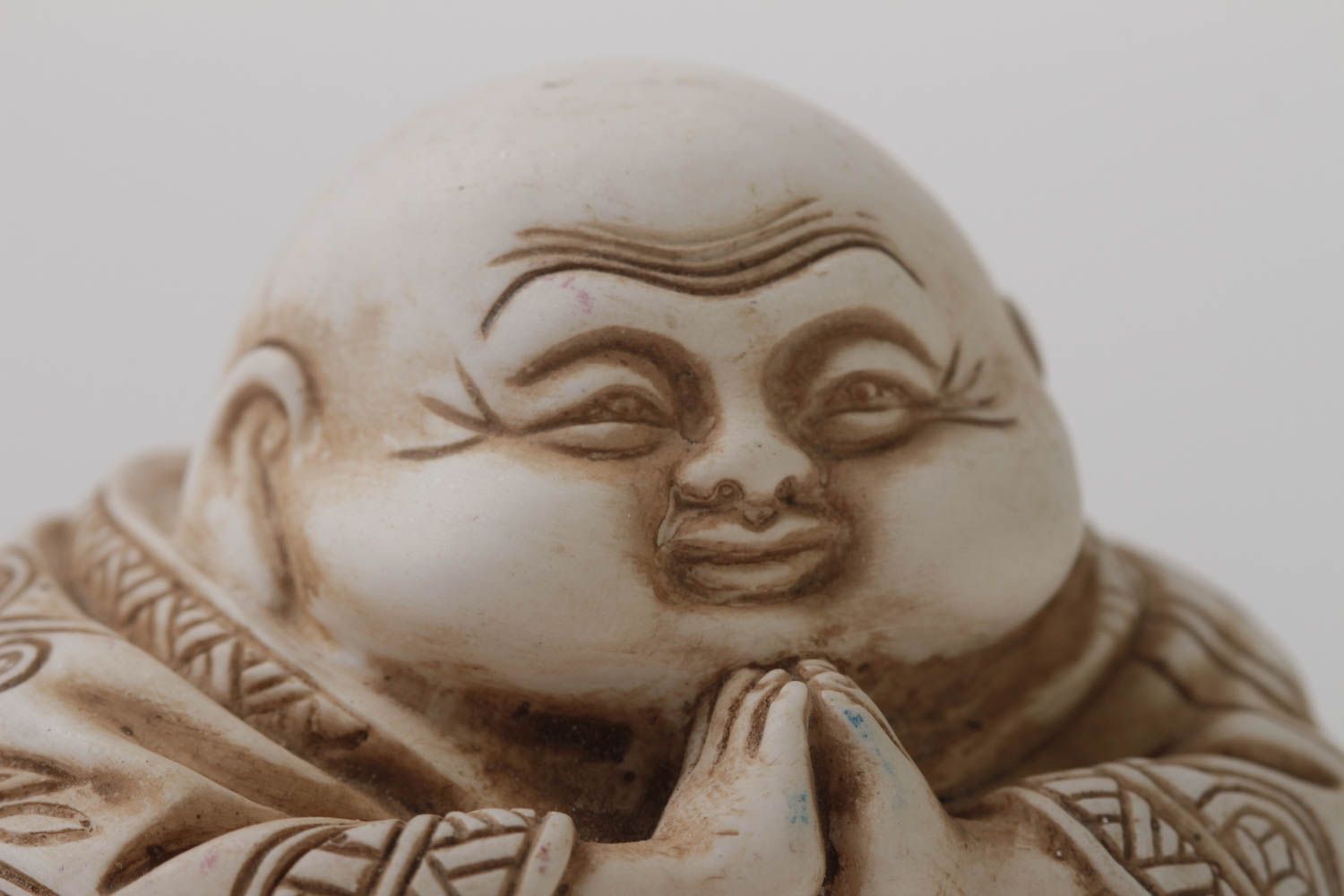 Figura de decoración artesanal elemento decorativo regalo original Hotei  foto 3