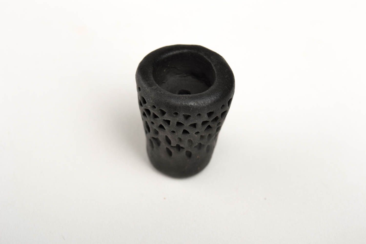Handmade smoking souvenir designer hookah bowl ceramic thimble for smoking photo 5